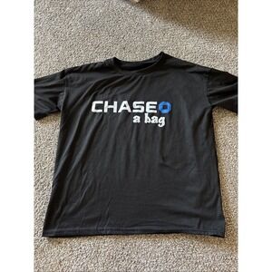 Chase A Bag‎ Black Youth Tshirt Size Large
